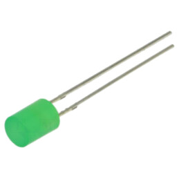 LED; galben-verde; 5mm; 100mcd; 140°; Parte frontală: plat; 78mW