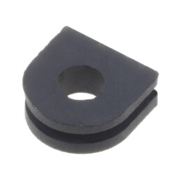 Manşon; Øorif.mont: 6mm; Øorif: 3,4mm; gumă; neagră
