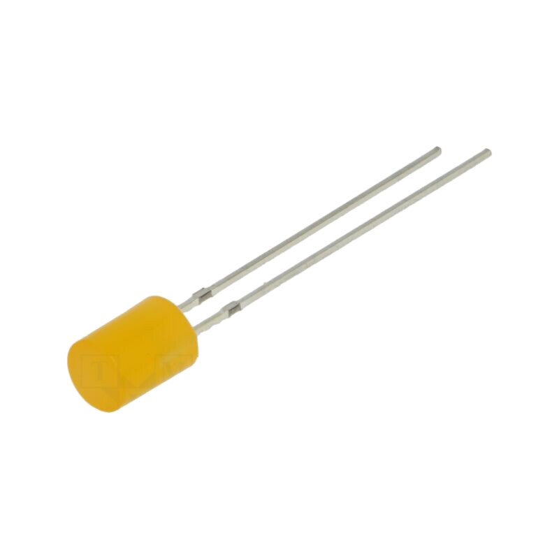 LED; portocalie; 5mm; 150mcd; 140°; Parte frontală: plat; Nr.term: 2 LED; portocalie; 5mm; 150mcd; 140°; Parte frontală: plat; Nr.term: 2