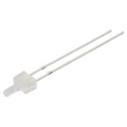 LED; roşie; 2mm; 2220÷330mcd; 90°; Parte frontală: plat; 2,1÷2,6VDC
