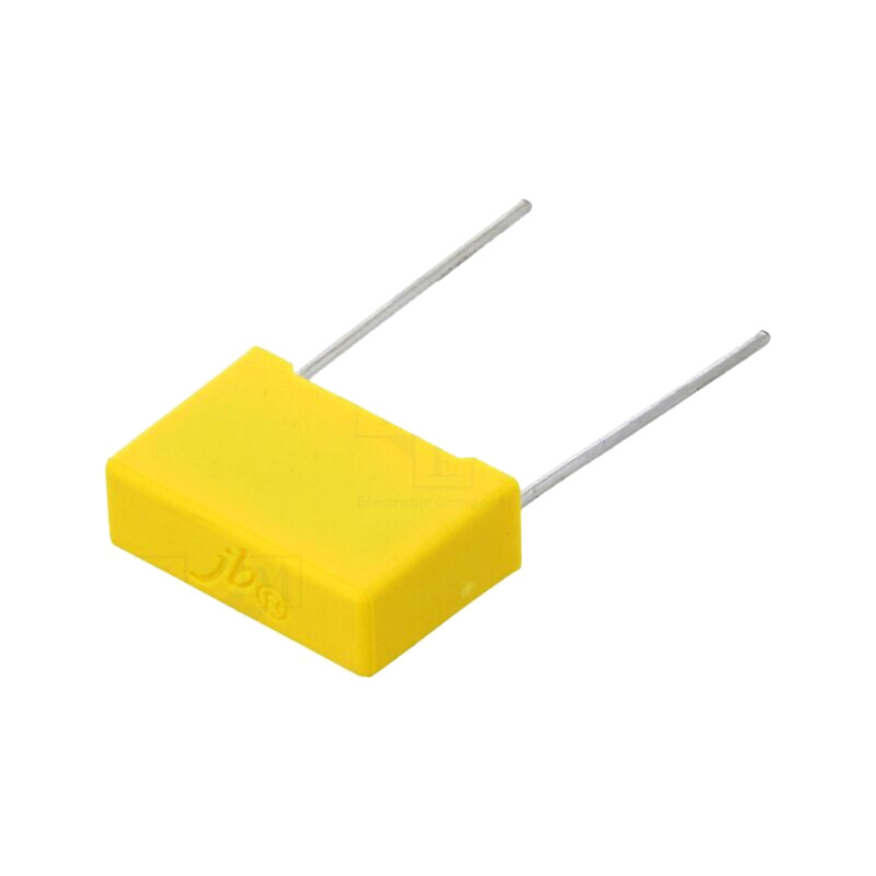 Condensator: cu polipropilenă; X2; 100nF; 310VAC; 18x12x6mm; THT Condensator: cu polipropilenă; X2; 100nF; 310VAC; 18x12x6mm; THT