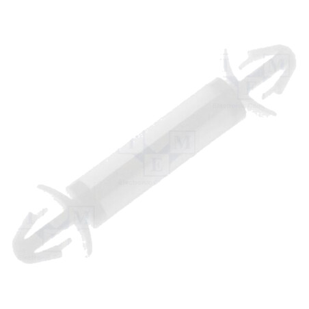 Distanţier PCB; poliamidă; Lung: 16mm; clichet/clichet; naturală