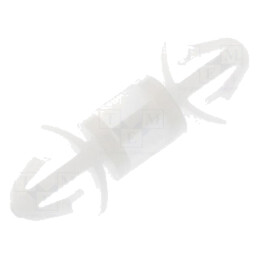 Distanţier PCB; poliamidă; Lung: 7mm; clichet/clichet; naturală