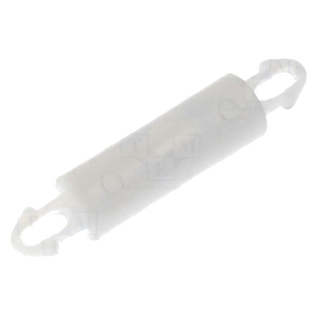 Distanţier PCB; poliamidă; Lung: 10mm; clichet/clichet; naturală