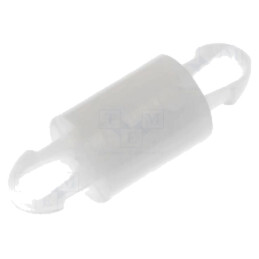 Distanţier PCB; poliamidă; Lung: 6mm; clichet/clichet; naturală