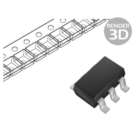 Diodă: comutaţie; SMD; 90V; 150mA; SOT363; Ufmax: 1,25V; Ifsm: 2A