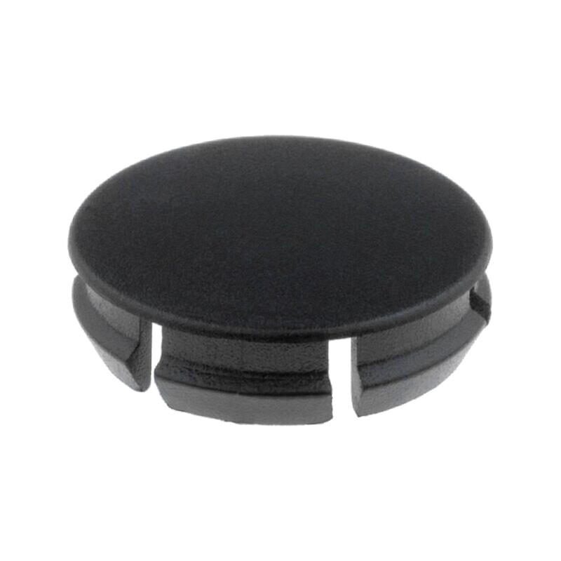 Capac de protecţie; H: 3,8mm; Gros.perete: 1,3mm; neagră; UL94V-2 Capac de protecţie; H: 3,8mm; Gros.perete: 1,3mm; neagră; UL94V-2
