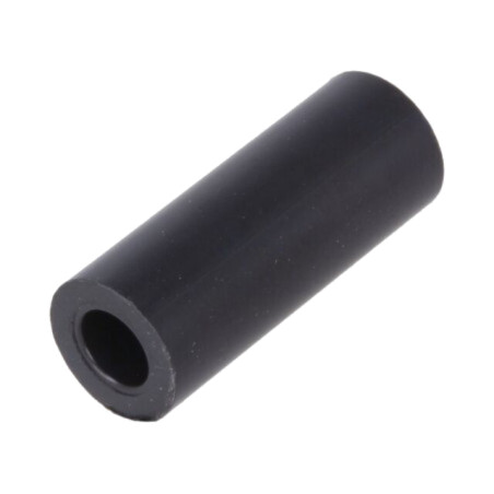 Manşon distanţier; cilindric; polistiren; Lung: 18mm; Øext: 7mm