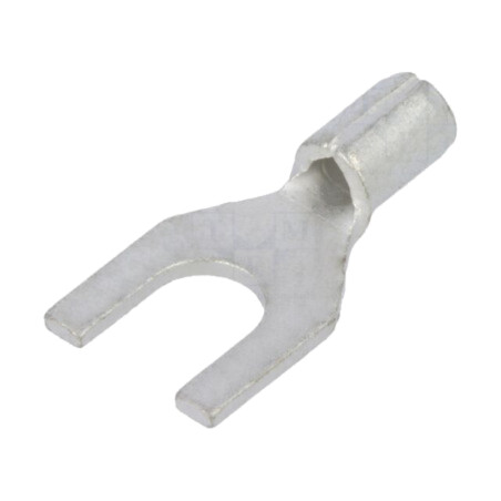 Vârf: furcă; M4; 0,5÷1mm2; crimpat; pe cablu; neizolat; cositorit