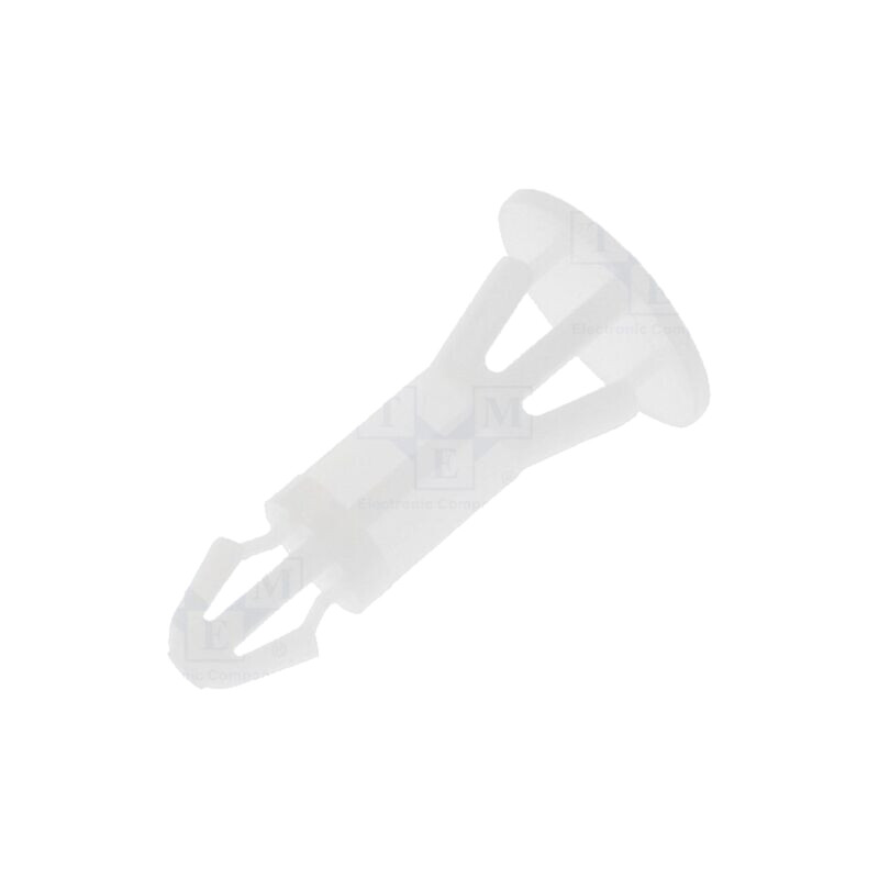 Ştift de montare; poliamidă; Lung: 12mm; clichet; naturală Ştift de montare; poliamidă; Lung: 12mm; clichet; naturală