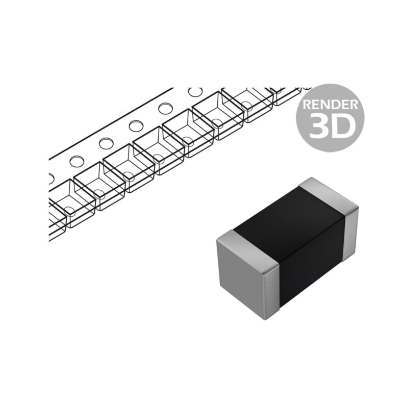 Inductor: ferită; SMD; 0805; 100nH; 1A; 91mΩ; ±20%; -55÷125°C Inductor: ferită; SMD; 0805; 100nH; 1A; 91mΩ; ±20%; -55÷125°C