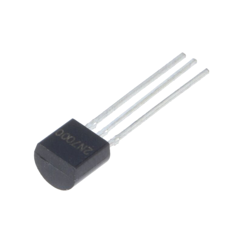 Tranzistor: N-MOSFET; unipolar; 60V; 0,2A; 0,35W; TO92 Tranzistor: N-MOSFET; unipolar; 60V; 0,2A; 0,35W; TO92