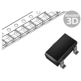 Tranzistor: NPN; bipolar; BRT; 50V; 0,1A; 200mW; SC59,SOT346