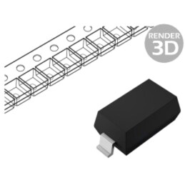 Diode: Zener; 0.5W; 2.7V; SMD; 7 inch reel; SOD123; single diode