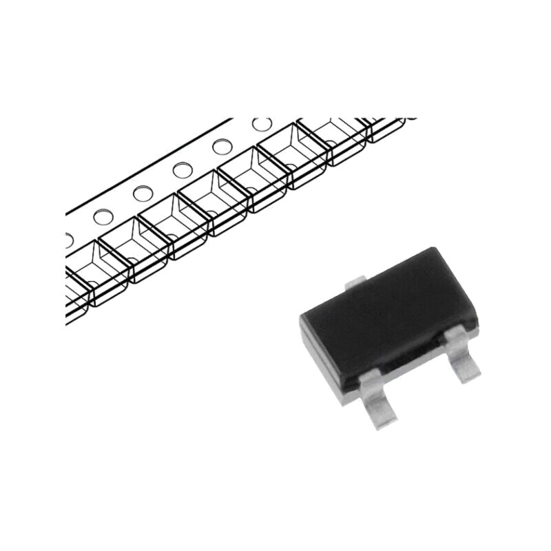 Diodă: comutaţie; SMD; 85V; 0,155A; 4ns; SOT523; rolă,bandă Diodă: comutaţie; SMD; 85V; 0,155A; 4ns; SOT523; rolă,bandă