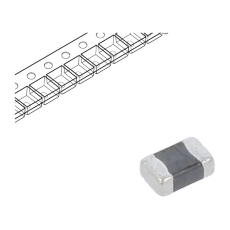 Ferită: talon; Imp.@ 100MHz: 1kΩ; SMD; 1,5A; 0805; R: 150mΩ
