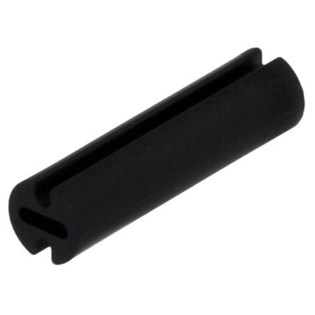Bucşă de distanţare; LED; Øext: 4,5mm; ØLED: 3mm; Lung: 17mm; neagră