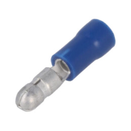 Terminal: rotunde; tată; Ø: 4mm; 1,5÷2,5mm2; crimpat; pe cablu