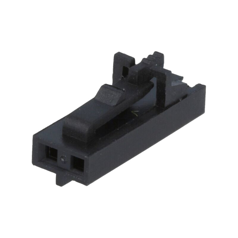 Conector: cablu-placă; mufă; mamă; PIN: 2; pe cablu; 2,54mm; 1x2 Conector: cablu-placă; mufă; mamă; PIN: 2; pe cablu; 2,54mm; 1x2