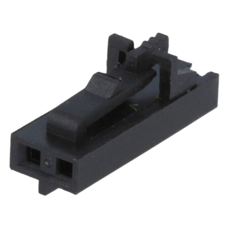 Conector: cablu-placă; mufă; mamă; PIN: 2; pe cablu; 2,54mm; 1x2