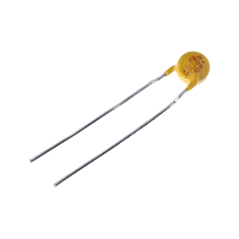 Varistor: oxid de metal; THT; 275VAC; 350VDC; 430V; ±10%; 400A; 13J