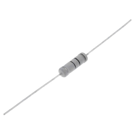 Rezistor: metal oxide; THT; 330Ω; 3W; ±5%; Ø0,75x33mm; Ø5x15mm