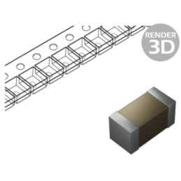 Condensator: ceramic; MLCC; 2,2uF; 6,3V; X5R; ±20%; SMD; 0201; 180mm
