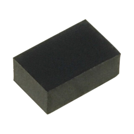 Picioruş autoadeziv; H: 2,5mm; neagră; gumă; W: 6mm; L: 4mm