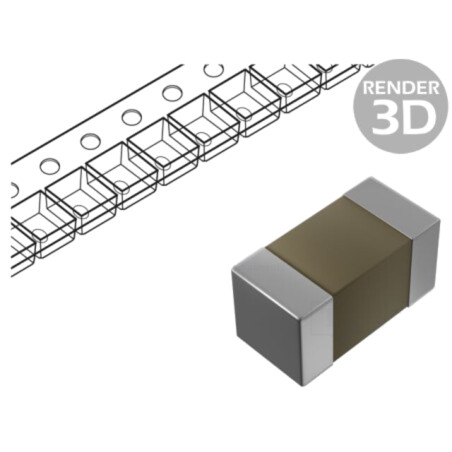 Condensator: ceramic; MLCC; 2,2nF; 50V; C0G (NP0); ±5%; SMD; 0603
