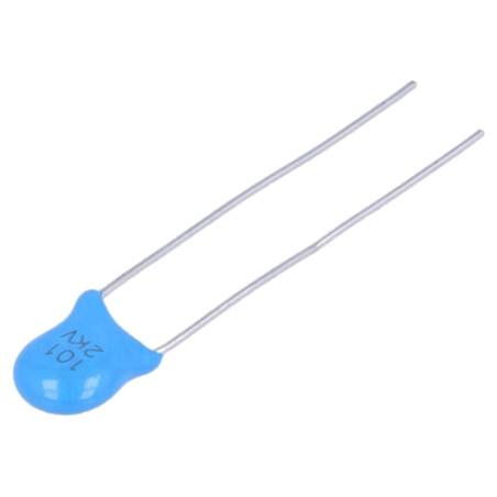 Condensator: ceramic; 100pF; 2kV; YL; ±10%; THT