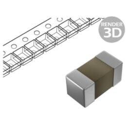 Condensator: ceramic; MLCC; 10pF; 50V; C0G (NP0); ±0,5pF; SMD; 0402