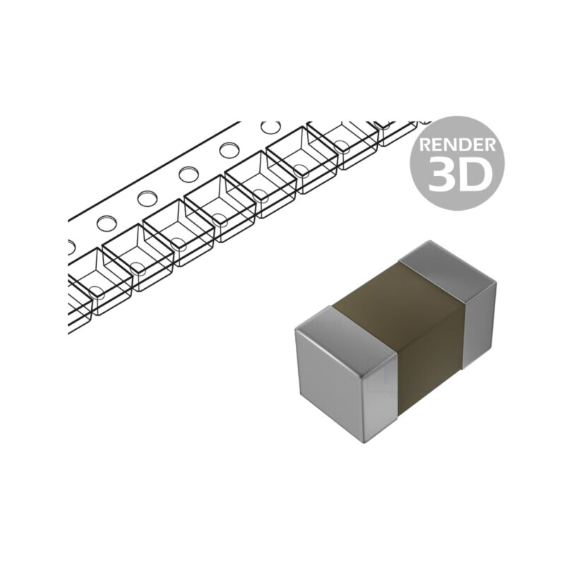 Condensator: ceramic; MLCC; 470nF; 2,5V; X6T; ±20%; SMD; 01005; 180mm Condensator: ceramic; MLCC; 470nF; 2,5V; X6T; ±20%; SMD; 01005; 180mm