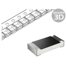 Rezistor: thick film; SMD; 1206; 332Ω; 0,25W; ±1%; -55÷155°C