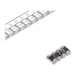 Rezistor multipolar: Y; SMD; 47Ω; ±5%; 62,5mW; Nr.rezistori: 4