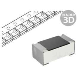 Rezistor: thick film; SMD; 0201; 49,9Ω; 50mW; ±1%; -55÷125°C