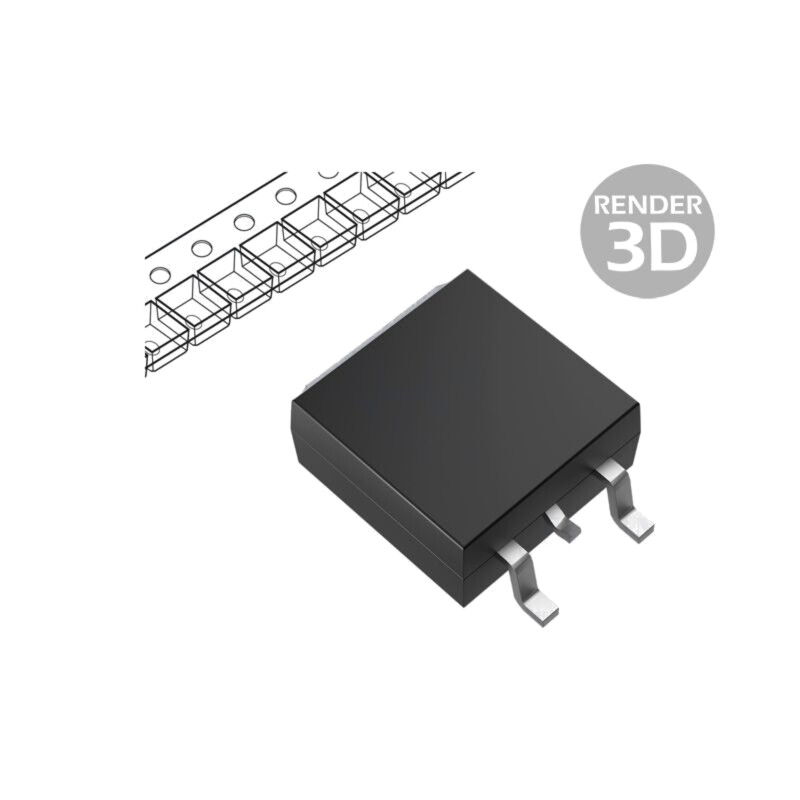 Tranzistor: IGBT; 650V; 40A; 134W; D2PAK; sisteme de aprindere; ESD Tranzistor: IGBT; 650V; 40A; 134W; D2PAK; sisteme de aprindere; ESD