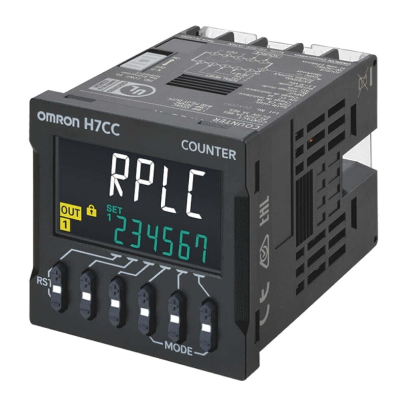 Contor: electronic; LCD; impulsuri; -99999÷999999; SPDT; undecal Contor: electronic; LCD; impulsuri; -99999÷999999; SPDT; undecal