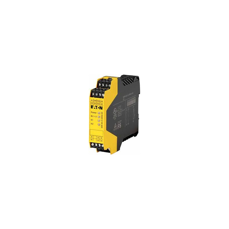 Modul: releu de siguranţă; 24VDC; IN: 2; pentru şină DIN; ESR5