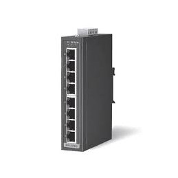 Switch Ethernet neadministrabil 8 porturi 12-48VDC | Electronic-mag.ro | Componente Electronice