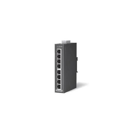 Switch Ethernet neadministrabil 8 porturi 12-48VDC | Electronic-mag.ro | Componente Electronice