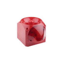 Semnalizator: luminos şi acustic; 10÷60VDC; sirenă,lumină flash