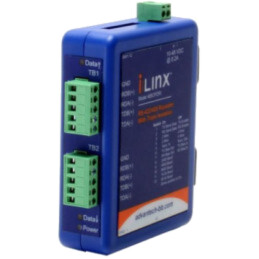 Repeater; RS422/485; 10÷48VDC; pentru şină DIN; plastic; IP20