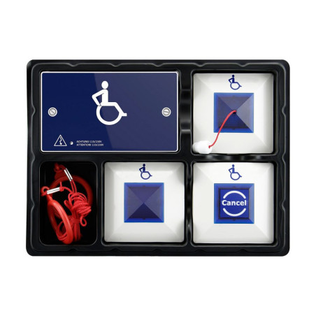 Sistem de apelare personal medical VoCALL pentru perete | Electronic-mag.ro | Componente Electronice