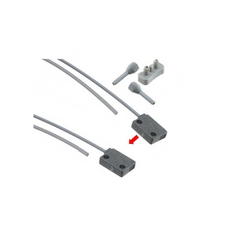 Senzor Fibră Optică 0-3500mm Emițător-Receptor | Electronic-mag.ro | Componente Electronice