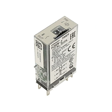 Timer; 0,1s÷10min; DPST-NO; 24VDC; H3RN; -10÷55°C; PIN: 6; IP20