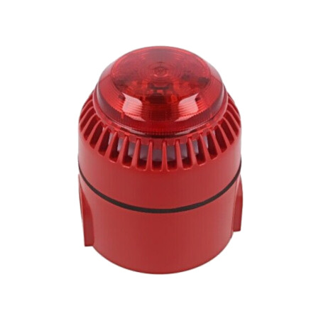 Semnalizator: luminos şi acustic; sirenă,lumină flash; LED; IP65