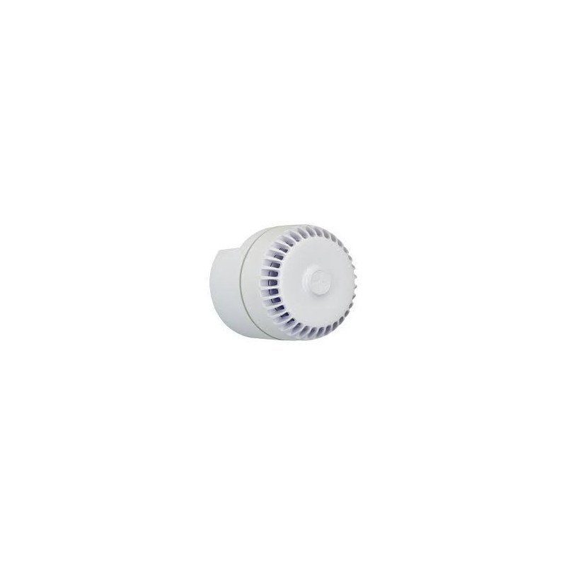 Sirena Acustică 9-28V DC 102dB IP65 Albă | Electronic-mag.ro | Componente Electronice