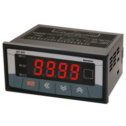 Măsură; tensiune DC; 12÷24VDC; pe panou; MT4W; Afişaj: LED; 14,2mm