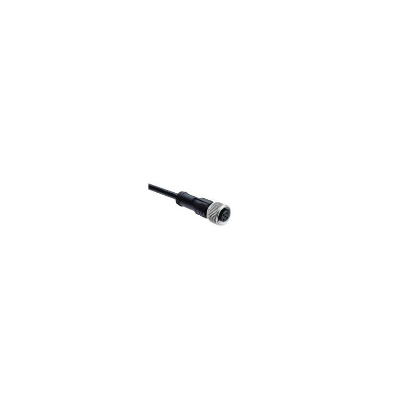 Cablu de conectare M12 drept 5m 30VAC 2A | Electronic-mag.ro | Componente Electronice
