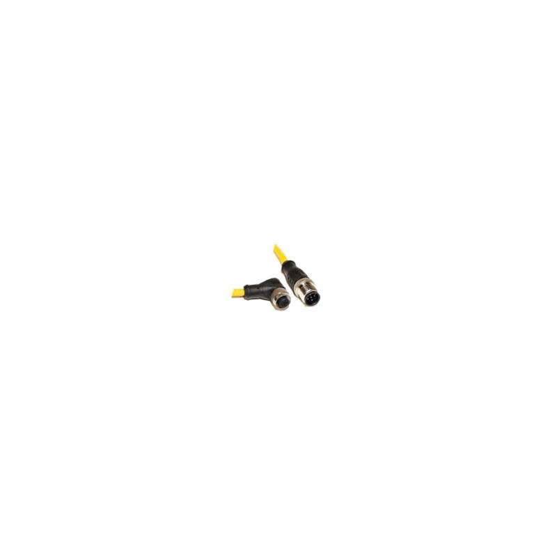 Cablu de conectare; M12; PIN: 5; mufă; 250VAC; 4A; PVC; IP68; 250VDC